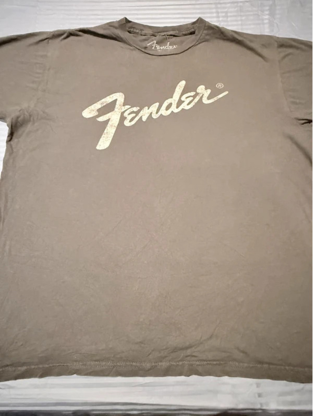 Fender Guitar Logo Graphic T-Shirt Men’s XL 1335